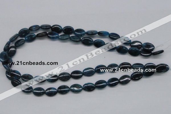 CAP63 15.5 inches 10*14mm oval dyed apatite gemstone beads wholesale