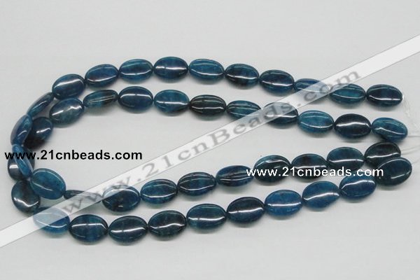 CAP64 15.5 inches 13*18mm oval dyed apatite gemstone beads wholesale