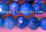 CAP658 15.5 inches 6mm faceted round apatite gemstone beads