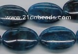 CAP66 15.5 inches 18*25mm oval dyed apatite gemstone beads wholesale