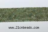 CAP708 15.5 inches 4mm round green apatite gemstone beads wholesale