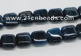 CAP71 15.5 inches 10*10mm square dyed apatite gemstone beads wholesale