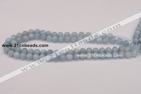 CAQ120 15.5 inches 16mm round AA grade natural aquamarine beads