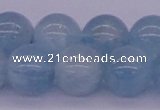 CAQ127 15.5 inches 16mm round AAA grade natural aquamarine beads