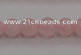 CAQ480 15.5 inches 4mm round natural pink aquamarine beads
