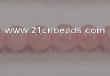 CAQ480 15.5 inches 4mm round natural pink aquamarine beads