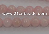 CAQ483 15.5 inches 10mm round natural pink aquamarine beads