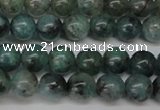 CAQ601 15.5 inches 6mm round aquamarine gemstone beads