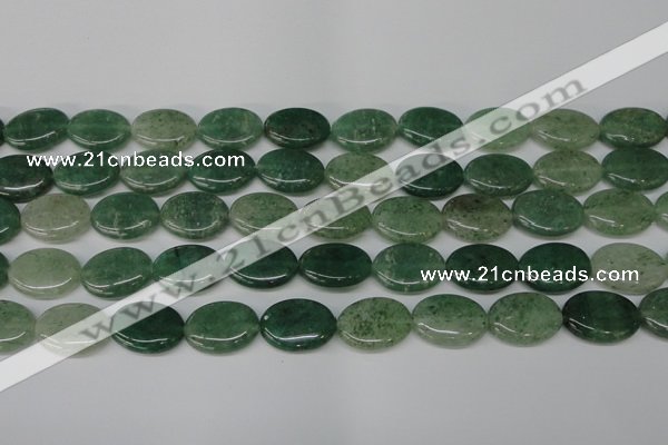 CAQ633 15.5 inches 13*18mm oval aquamarine gemstone beads