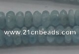 CAQ75 15.5 inches 3*7mm faceted rondelle A grade aquamarine beads