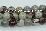 CAR03 15.5 inches 8mm round artistic jasper beads wholesale