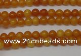 CAR100 15.5 inches 3mm round natural amber beads