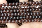 CAR229 15.5 inches 6mm round natural amber beads wholesale