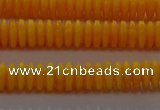 CAR408 15.5 inches 2*6mm rondelle synthetic amber beads wholesale