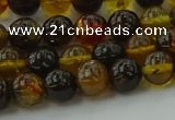 CAR501 15.5 inches 6mm - 7mm round natural amber beads wholesale