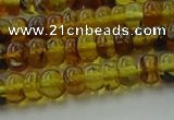 CAR537 15.5 inches 4*6mm rondelle natural amber beads wholesale