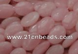 CAS20 15.5 inches 10*14mm oval pink angel skin gemstone beads