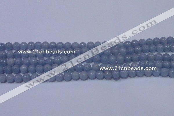 CAS201 15.5 inches 6mm round blue angel skin gemstone beads