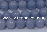 CAS202 15.5 inches 8mm round blue angel skin gemstone beads