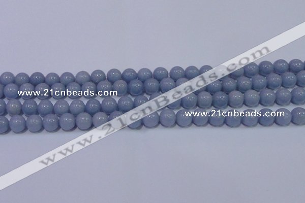 CAS202 15.5 inches 8mm round blue angel skin gemstone beads