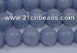 CAS203 15.5 inches 10mm round blue angel skin gemstone beads