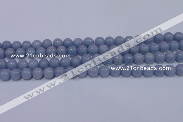 CAS203 15.5 inches 10mm round blue angel skin gemstone beads