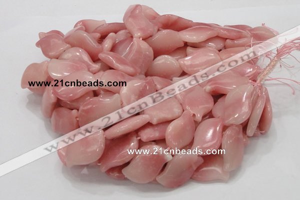 CAS25 15.5 inches 18*30mm marquise pink angel skin gemstone beads