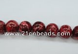 CAT161 15.5 inches 8mm round dyed natural aqua terra jasper beads