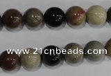 CAT5204 15.5 inches 12mm round aqua terra jasper beads wholesale