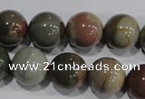 CAT5206 15.5 inches 16mm round aqua terra jasper beads wholesale