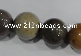 CAT5207 15.5 inches 18mm round aqua terra jasper beads wholesale