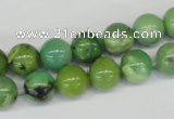 CAU03 10mm australia chrysoprase round gemstone beads Wholesale