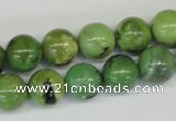 CAU04 round australia chrysoprase 12mm gemstone beads Wholesale