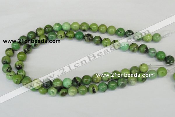 CAU04 round australia chrysoprase 12mm gemstone beads Wholesale