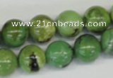 CAU05 15.5 inch australia chrysoprase 14mm round beads wholesale