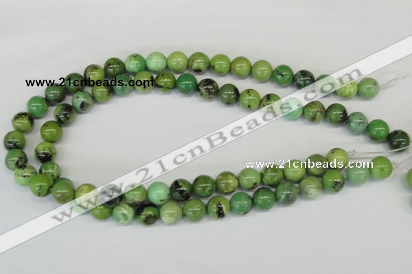 CAU05 15.5 inch australia chrysoprase 14mm round beads wholesale