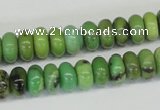 CAU27 15.5 inches 5*10mm rondelle australia chrysoprase beads wholesale