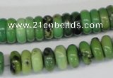 CAU28 15.5 inches 5*12mm rondelle australia chrysoprase beads wholesale