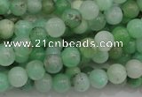 CAU302 15.5 inches 6mm round Australia chrysoprase beads wholesale