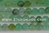 CAU350 15.5 inches 4mm round Australia chrysoprase beads