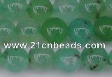 CAU352 15.5 inches 8mm round Australia chrysoprase beads