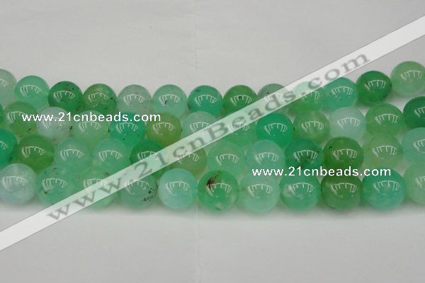 CAU354 15.5 inches 12mm round Australia chrysoprase beads