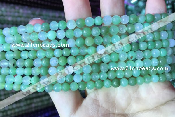 CAU365 15.5 inches 5mm round Australia chrysoprase beads