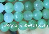 CAU366 15.5 inches 6mm round Australia chrysoprase beads