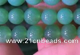 CAU371 15.5 inches 5mm round Australia chrysoprase beads