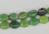 CAU39 15.5 inches 8*10mm oval australia chrysoprase beads wholesale