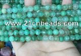 CAU441 15.5 inches 7.5mm - 8mm round Australia chrysoprase beads