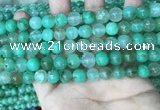 CAU442 15.5 inches 8.5mm - 9mm round Australia chrysoprase beads