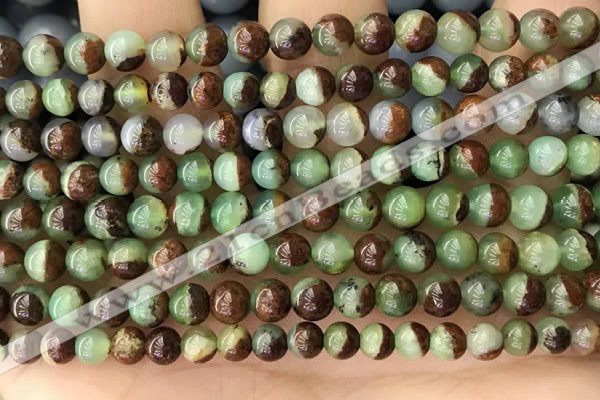 CAU451 15.5 inches 5mm - 5.5mm round Australia chrysoprase beads