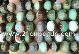 CAU458 15.5 inches 13mm - 14mm round Australia chrysoprase beads